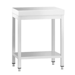 Table en inox avec étagère...