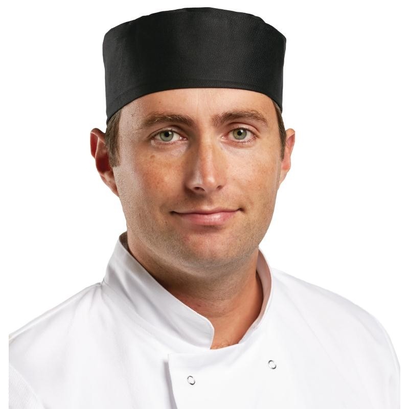 Chapeau De Cuisine Calot Noir Tbs Pro France