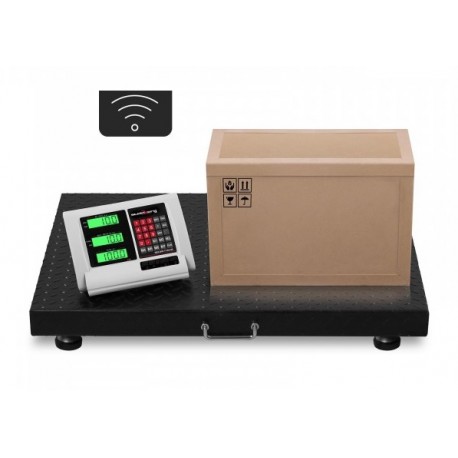 Balance au sol avec Plateforme 1000 kg - connexion Wifi