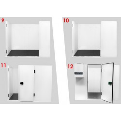 Chambre froide négative 120x120cm
