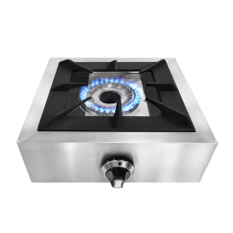 Cuisinière à gaz - 5,5 kW -...