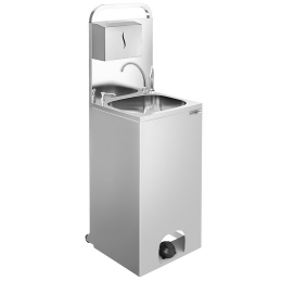 Lave-mains en inox autonome...