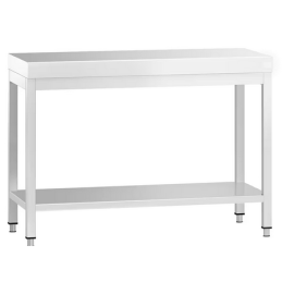 Table en inox avec étagère...