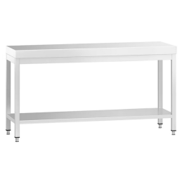 Table en inox avec étagère...