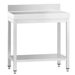Table en inox 60x60 cm avec...